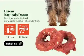 Discus Discus Naturals Donut Een ring van buffelhuid, aanbieding