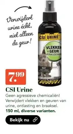 Discus CSI Urine aanbieding