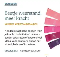 Vitaminstore Nuvance weerstandsbanden aanbieding