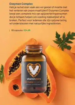 Vitaminstore Enzymen Complex aanbieding