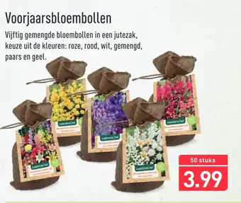 ALDI Voorjaarsbloembollen aanbieding