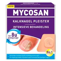 De Online Drogist Mycosan Kalknagel Pleister 14ST aanbieding