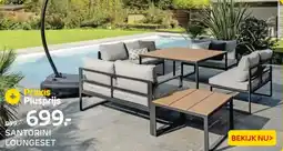 Praxis Santorini loungeset aanbieding
