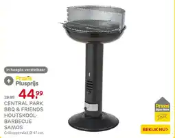 Praxis Central park bbq & friends houtskool barbecue samos aanbieding