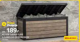 Praxis Keter signature ashwood opbergbox aanbieding