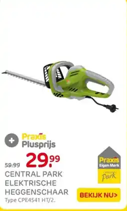 Praxis Central Park Elektrische Heggenschaar aanbieding