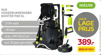 Praxis Ava Hogedrukreiniger Master P60 XL aanbieding