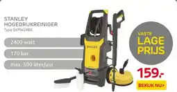Praxis Stanley Hogedrukreiniger aanbieding