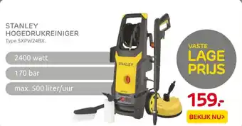 Praxis Stanley Hogedrukreiniger aanbieding