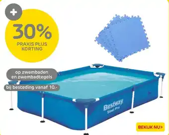Praxis op zwembaden en zwembadtegels aanbieding