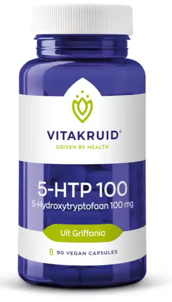 De Online Drogist Vitakruid 5-HTP 100 mg 90CP aanbieding