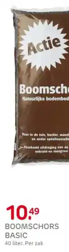 Praxis Boomschors basic aanbieding