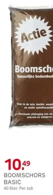 Praxis Boomschors basic aanbieding