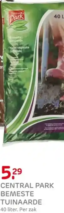 Praxis Central park bemeste tuinaarde aanbieding