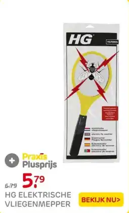 Praxis HG elektrische vliegenmepper aanbieding