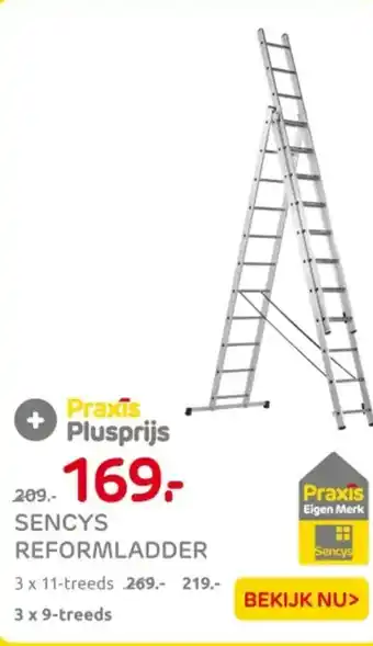Praxis Sencys reformladder aanbieding