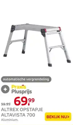 Praxis Altrex opstapje altavista 700 aanbieding