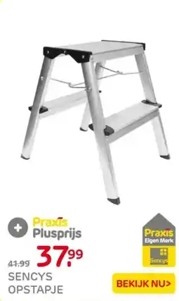 Praxis Sencys opstapje aanbieding