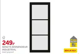 Praxis Sencys binnendeur industrial aanbieding