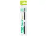 De Online Drogist GUM Sonic Act Opzetborstel Zwart 2ST aanbieding
