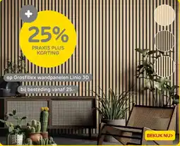 Praxis op Grosfillex wandpanelen Linio 3D aanbieding