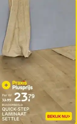Praxis Quick step laminaat settle aanbieding