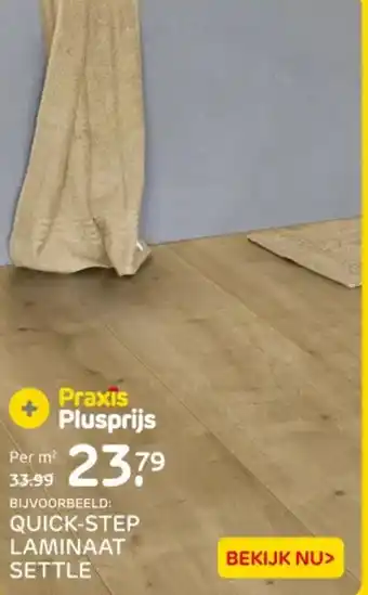 Praxis Quick step laminaat settle aanbieding
