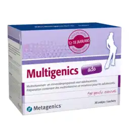 De Online Drogist Metagenics Multigenics Ado Sachets 30ST aanbieding