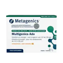 De Online Drogist Metagenics Multigenics Ado Sachets 30ST aanbieding