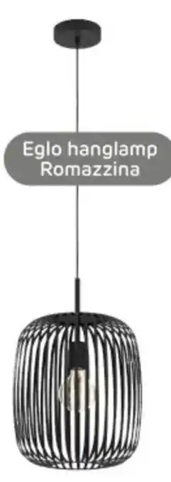 Praxis Eglo hanglamp Romazzina aanbieding