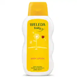 De Online Drogist Weleda Baby Moisturising Body Lotion 200ML aanbieding