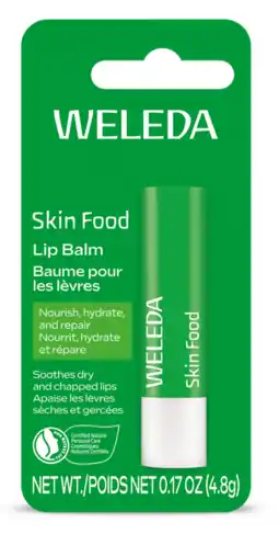 De Online Drogist Weleda Lipbalm Skin Food Lip Balm 4.8GR aanbieding