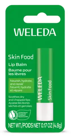 De Online Drogist Weleda Lipbalm Skin Food Lip Balm 4.8GR aanbieding