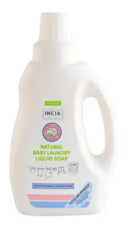De Online Drogist Incia Natural Baby Laundry Liquid Soap 750ML aanbieding