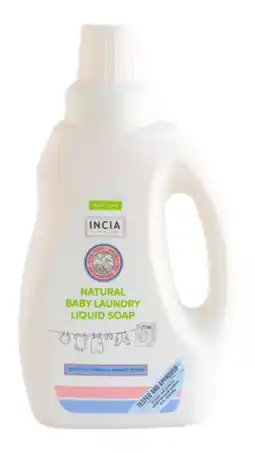 De Online Drogist Incia Natural Baby Laundry Liquid Soap 750ML aanbieding