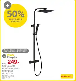 Praxis Essebagno regendouche systeem quartos aanbieding