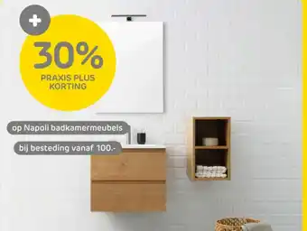 Praxis op Napoli badkamermeubels aanbieding