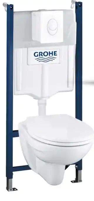 Praxis Grohe inbouw reservoirset solido aanbieding