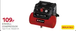 Praxis Einhell compressor aanbieding