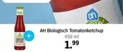 Albert Heijn AH Biologisch Tomatenketchup aanbieding