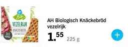 Albert Heijn AH Biologisch Knäckebröd vezelrijk aanbieding
