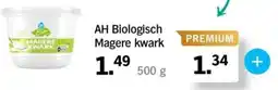 Albert Heijn AH Biologisch Magere kwark aanbieding