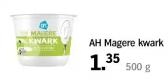 Albert Heijn AH Magere kwark aanbieding