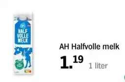 Albert Heijn AH Halfvolle melk aanbieding