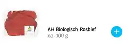 Albert Heijn AH Biologisch Rosbief aanbieding