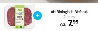 Albert Heijn AH Biologisch Biefstuk aanbieding