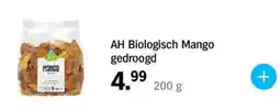 Albert Heijn AH Biologisch Mango gedroogd aanbieding