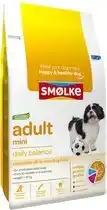 Welkoop Smølke Adult Mini - Hondenvoer - Kip - Lam - 3 kg aanbieding
