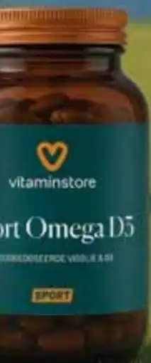 Vitaminstore Sport Omega D3 aanbieding