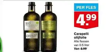 Hoogvliet Carapelli Olijfolie aanbieding